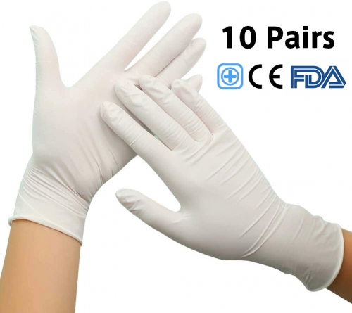 hospital latex gloves